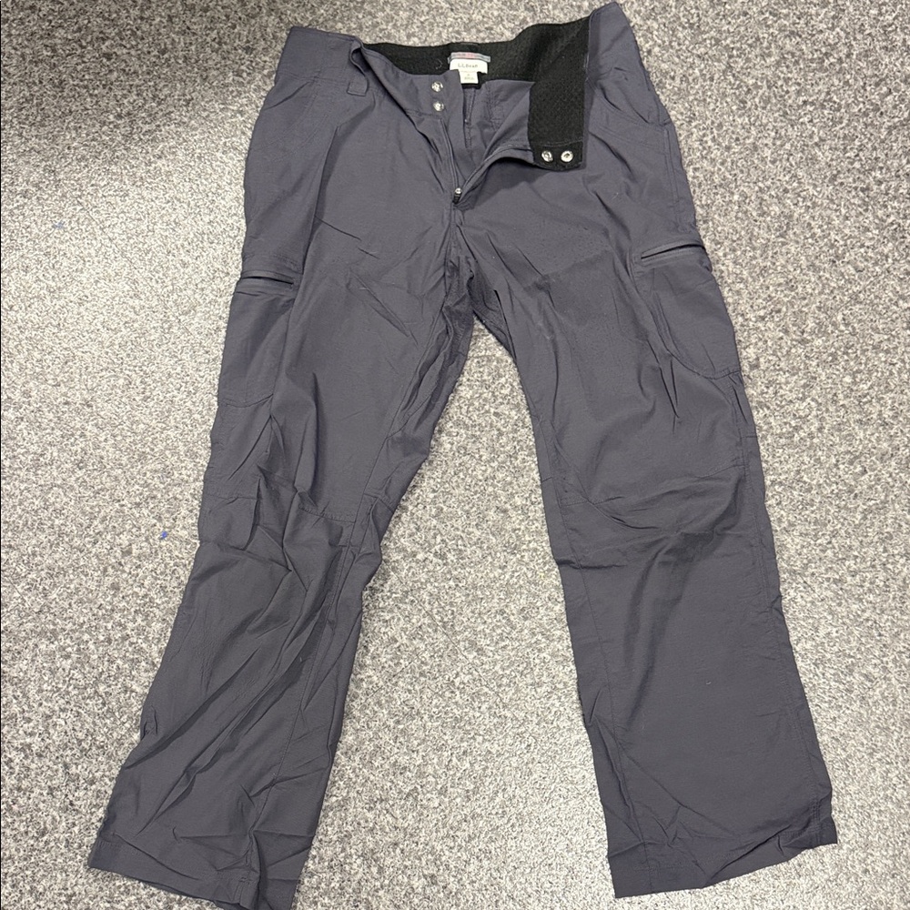 L.L. Bean Dark Gray Cargo Pants